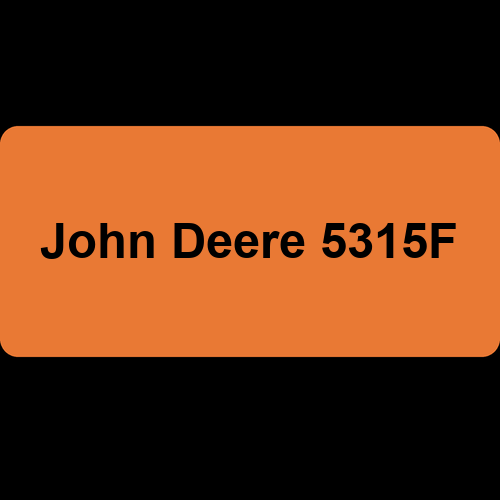 John Deere 5315F
